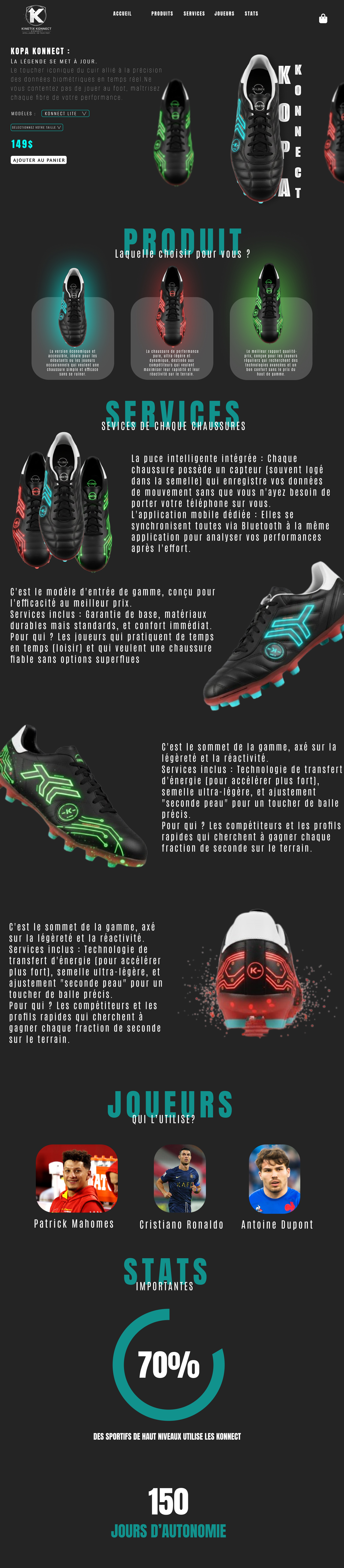 Fiche produit UI UX